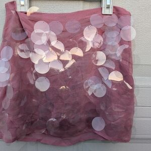 Forever 21 Pink Sequin Skirt